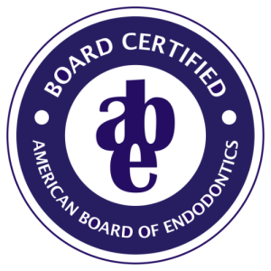 American Board of Endodontics board-certified logo